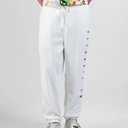 The Indian Garage Co Men Relaxed Fit Embroided Skater Joggers-picture-36