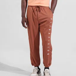The Indian Garage Co Men Relaxed Fit Embroided Skater Jogger-picture-17