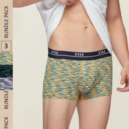 XYXX Men Pack Of 3 Printed IntelliSoft Antimicrobial Hues Trunks XYTRNK3PCKN495-picture-15