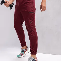 HRX by Hrithik Roshan Men Mid-Rise Rapid-Dry Training Joggers-picture-37