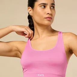 CULT Full Coverage Removable Padding High Support Workout Bra- Moisture Wicking-picture-10