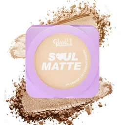 GLAM21 Soul Matte Oil Control 2-In-1 Compact Powder with Hyaluronic Acid - Soft Vanilla 04 image 2