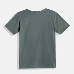 HRX by Hrithik Roshan Boys Typography Printed Rapid-dry Sports T-shirt image 3