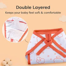 SuperBottoms Set Of 10 Double Layered 100% Pure Cotton Diaper image 5