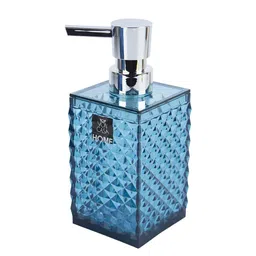 MARKET99 Blue & Silver-Toned Soap Dispenser image 3