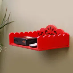 wooden twist Engineered Wood Set Up Box in Red Colour-picture-30