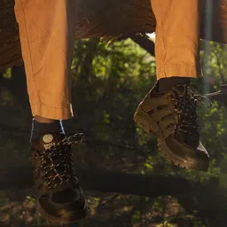 bacca bucci EverTrek Men Outdoor Hiking Boots-All-Terrain Grip Onyx Black UK 6 image 5