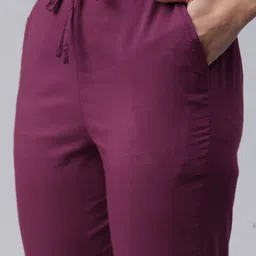 Readiprint Fashions Women Floral Printed Regular Sequinned Pure Cotton Kurta with Trousers image 2