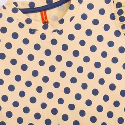 Here&Now X Game Begins Girls Printed Flutter Sleeve Fit & Flare Dress image 2