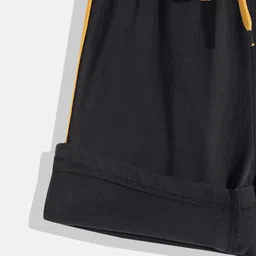 Eteenz Boys Premium Cotton Typography Printed Detail Regular Shorts image 3