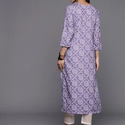 Varanga Bandhani Printed Pastels Kurta image 2