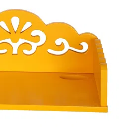 wooden twist Engineered Wood Set Up Box in Yellow Colour image 5