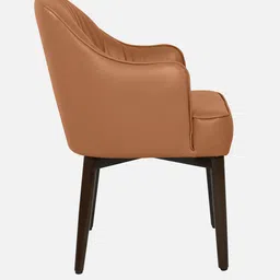 casacraft from pepperfry Basilius Arm Chair in Tan Colour image 4