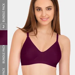Tweens Non-Padded All Day Comfort Seamless Cotton T-shirt Bra-picture-31