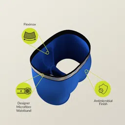 XYXX Men Blue Pack Of 2 Solid IntelliSoft Antimicrobial Micro Modal Trunks XYTRNK2PCKN358 image 4