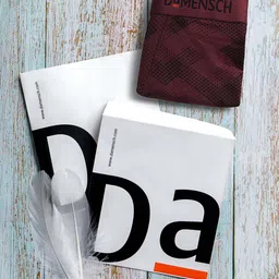 DaMENSCH Men Pack of 2 Deodorizing Modal Printed Anti Bacterial Briefs DAM-PRIN-B-QM-DG image 2