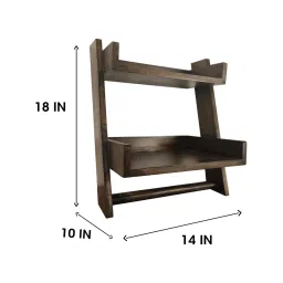 symplify Calista Wooden Shelf Ladder image 3