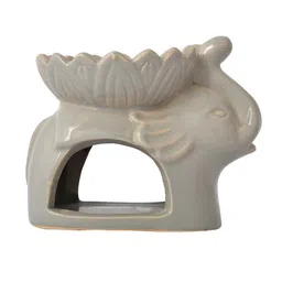 tayhaa Elephant White Ceramic Oil Diffuser image 5
