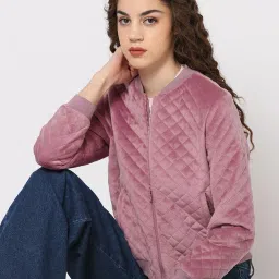 rio Quilted Relaxed Fit Bomber Jacket image 1