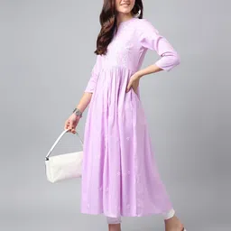 anandita Women Embroidery Anarkali Kurta image 5