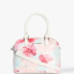 lino perros Floral Print Satchel Bag-picture-36