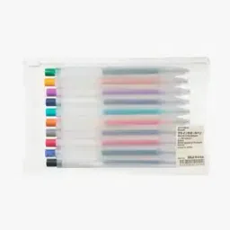 muji Smooth Gel Ink Ballpoint Pen Knock Type Set-picture-34
