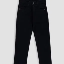 fashion world Boys Straight Fit Solid Jeans-picture-18