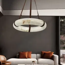 stello Imitated Marble Tricolor Ring Chandelier-picture-32