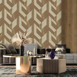 Natural Wood Vinyl & Paper Amelie Wallpaper-image-97