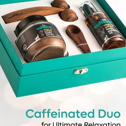 MCaffeine De-Stress Gift Kit with Relaxing Wooden Massager for all ages image 3