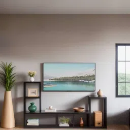 trevi furniture Percy TV Unit In Walnut Colour image 1