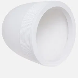 nora Small Iris White Polyethylene Floor Planter image 5