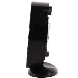 exim decor Black Mini Analog Table Clock image 5