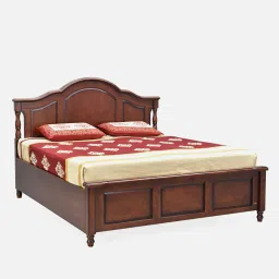 royaloak Atlanta King Size Bed In Brown Colour image 3