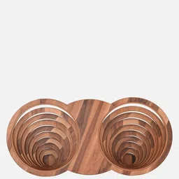 royaloak Klaz Glass Top Coffee Table In Brown Colour image 5