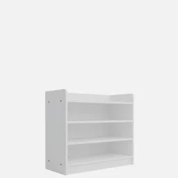 mintwud from pepperfry Eto Shoe Rack In White Finish image 4
