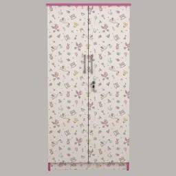 wood you Jolly Kids Storage Cabinet In White Colour image 4