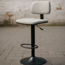 casacraft from pepperfry Timber Bar Stool In Grey Color-picture-30