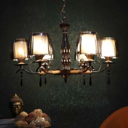 eliante by jainsons lights Gold & Brown Iron Chandelier-picture-5
