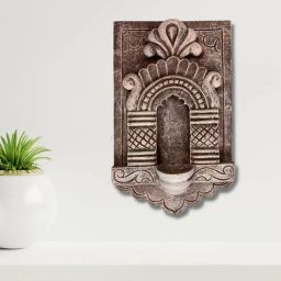 artociti Brown Rajasthani Jharokha Wall Art Decor-picture-2