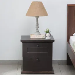green soul Rivur Bed Side Table In Brown Colour-picture-21