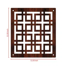 olive tree Walnut Engineered Wood Hanging Wood Divider image 4