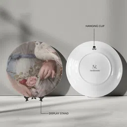 nestroots Vintage Pigeon Porcelain Wall Plates image 3