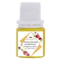 Menjewell Musky Chandan Sandalwood Fragrance Attar 15ml-picture-39