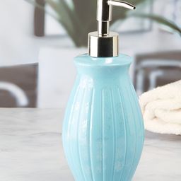 Kookee Blue 2 Piece Abstract Ceramic Soap Dispenser-picture-34
