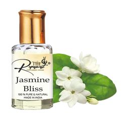the rupawat perfumery house THE RUPAWAT Jasmine Bliss Perfumery House Natural Alcohol Free Attar - 12 ml-picture-17