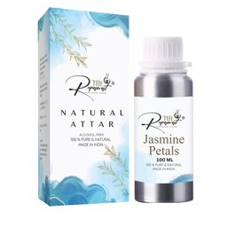 THE RUPAWAT Perfumery House Jasmine Petals 100% Pure & Natural Alcohol Free Attar - 100 ml-picture-43