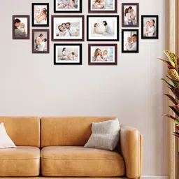 RANDOM 12 Pieces Black Wood Photo Frames-image-26