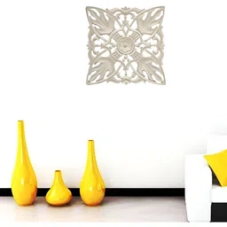 VAS collection home Cream Coloured Textured Wooden Wall Decor-picture-10