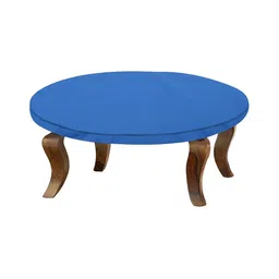 Stylista Blue Waterproof Round Elasticated 2 Seater Table Cover-image-57